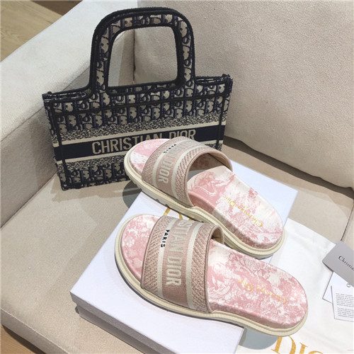 dior embroidered slippers - Image 7