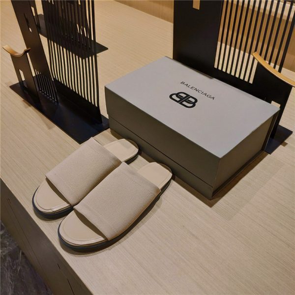 balenciaga woven surface sandals