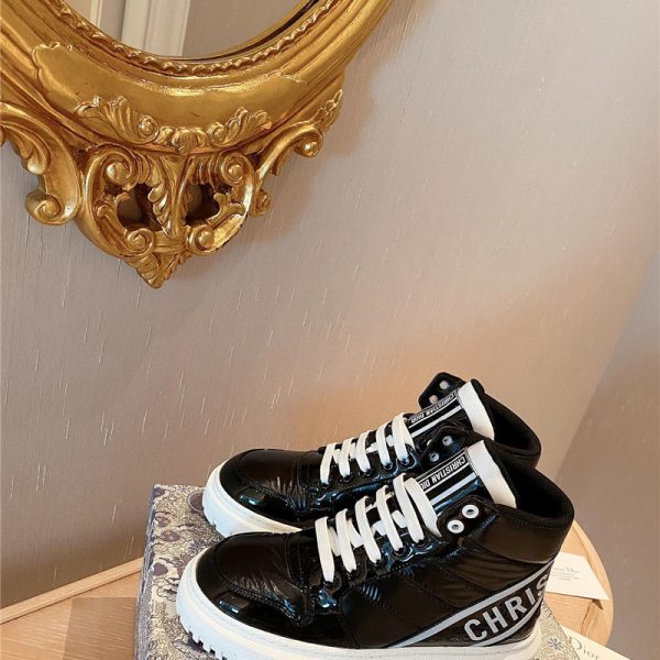 dior high-top warmth sneakers
