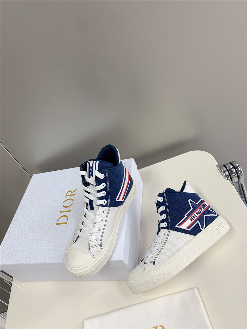 dior high ankle sneakers