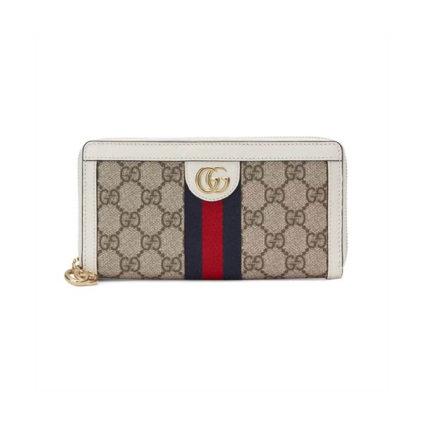 Gucci Ophidia Leather Zip
