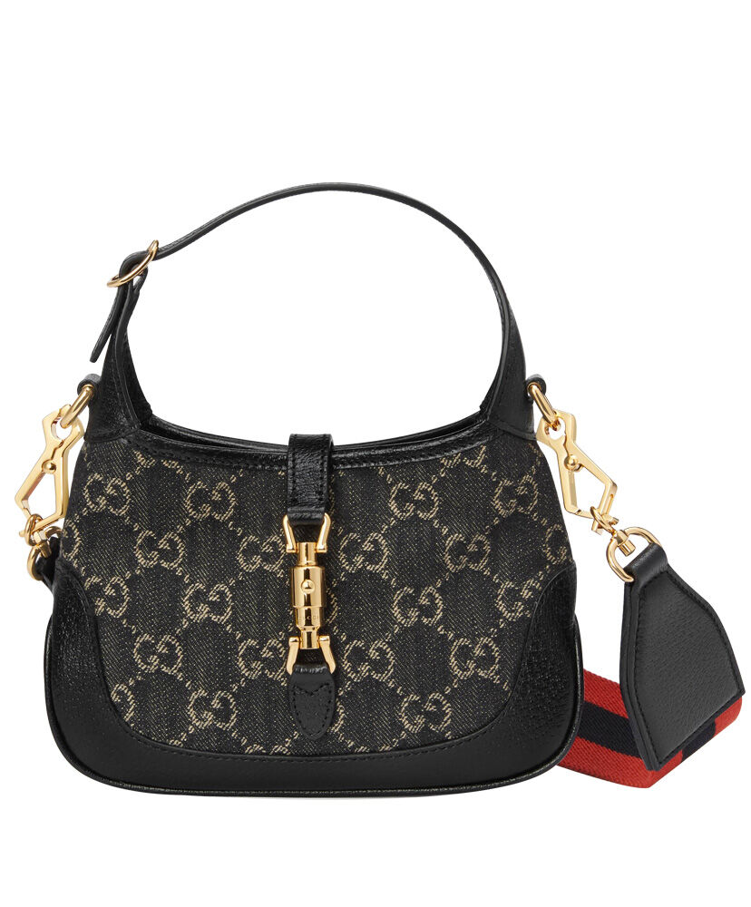 Gucci Jackie 1961 Mini Shoulder Bag 685127 Black - Replica Bags and ...