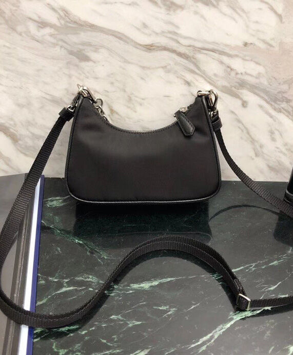 Prada ReEdition nylon mini shoulder bag 1TT122 AlimorLuxury