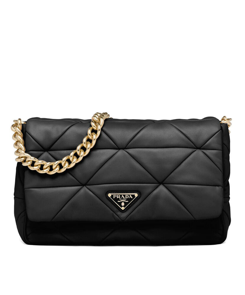 Prada System Nappa Leather Patchwork Bag 1BD291 - Replica Bags and ...