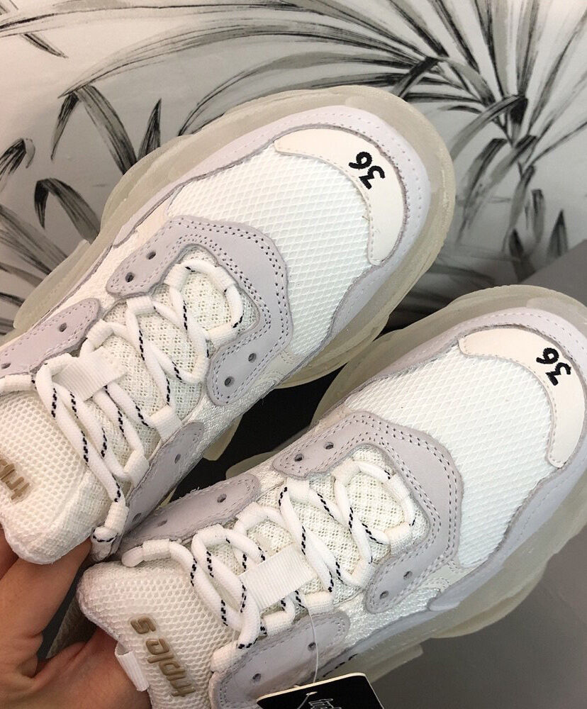 Balenciaga Unisex Triple S Sneakers - Image 8