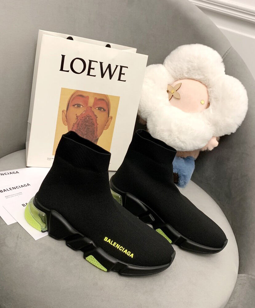 Balenciaga Unisex Speed Clear Sole Sneaker - Image 3