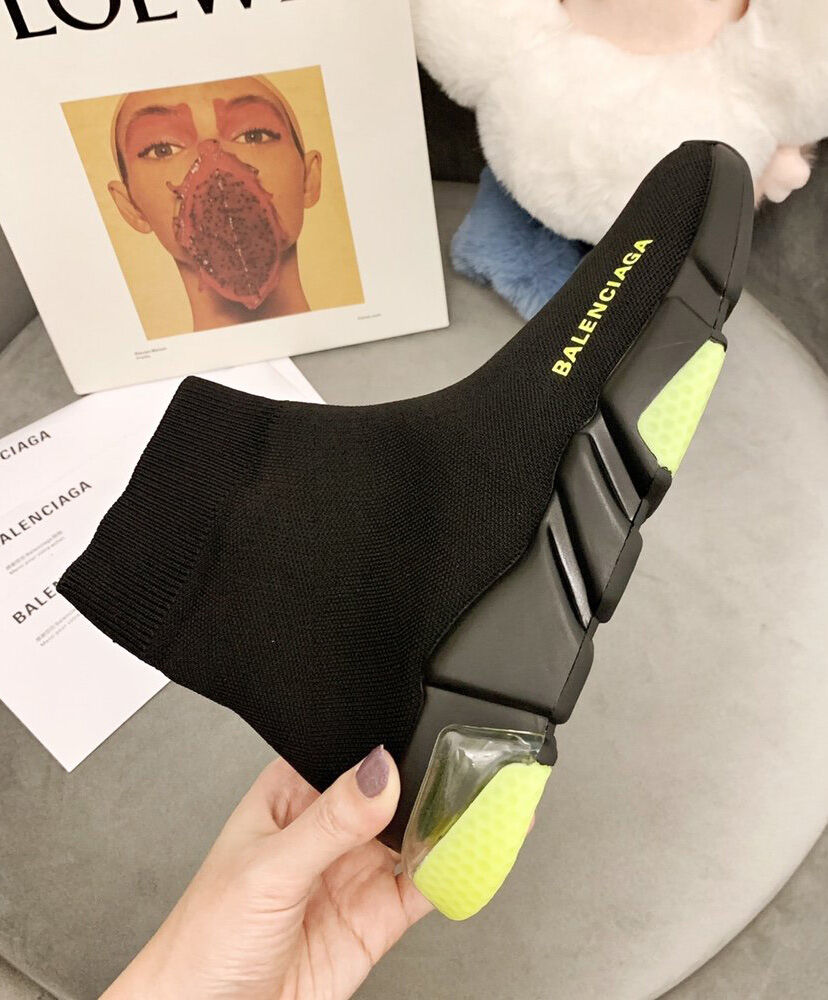 Balenciaga Unisex Speed Clear Sole Sneaker - Image 5