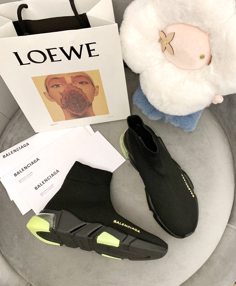 Balenciaga Unisex Speed Clear Sole Sneaker - Image 6