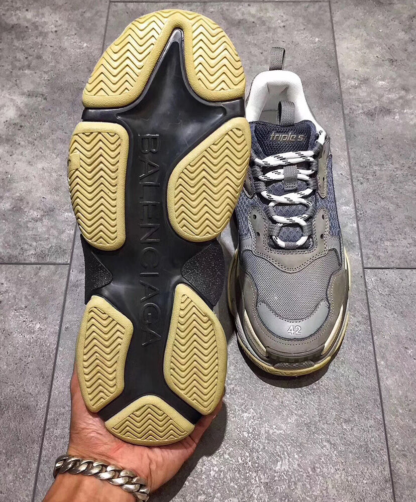 Balenciaga Unisex Triple S Sneakers - Image 8