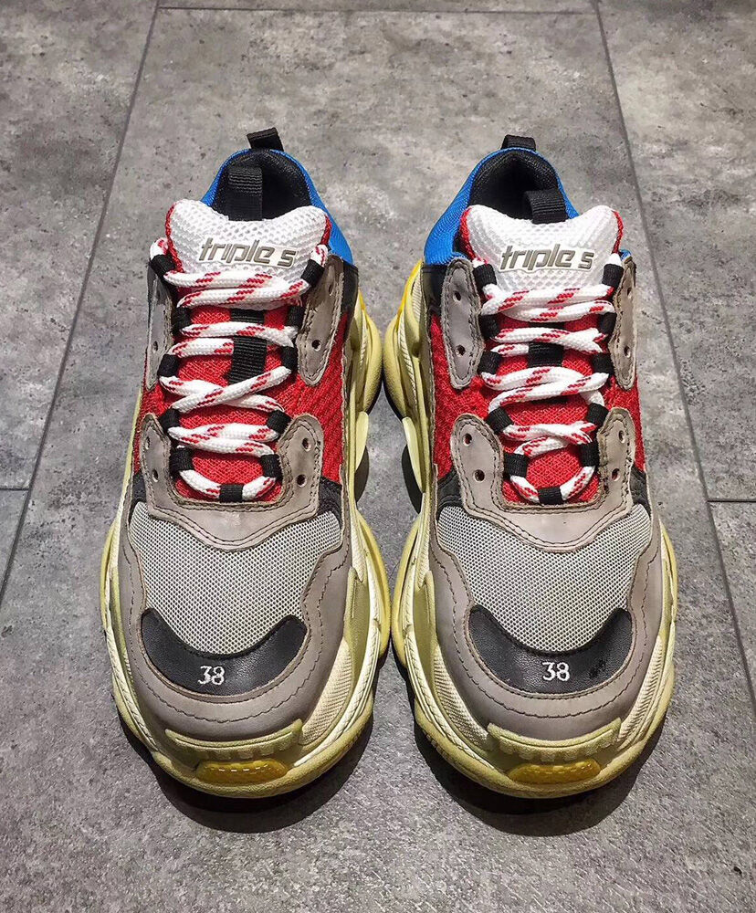 Balenciaga Unisex Triple S Sneakers - Image 2