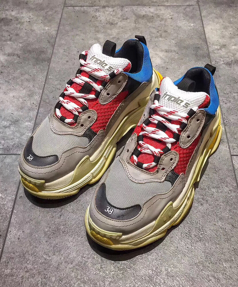 Balenciaga Unisex Triple S Sneakers - Image 3