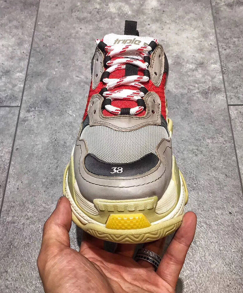 Balenciaga Unisex Triple S Sneakers - Image 4