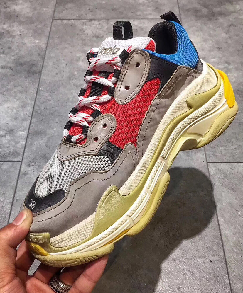 Balenciaga Unisex Triple S Sneakers - Image 5