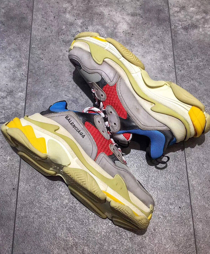 Balenciaga Unisex Triple S Sneakers - Image 8