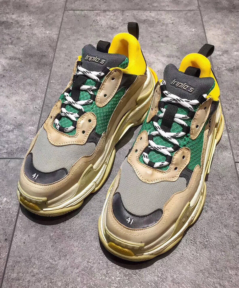 Balenciaga Unisex Triple S Sneakers - Image 3