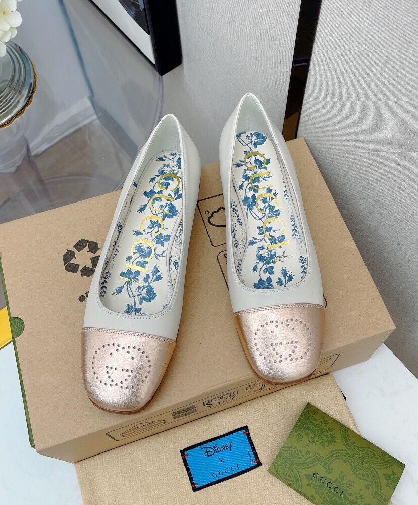 Gucci Women's Ballet Flat With Interlocking G AlimorLuxury