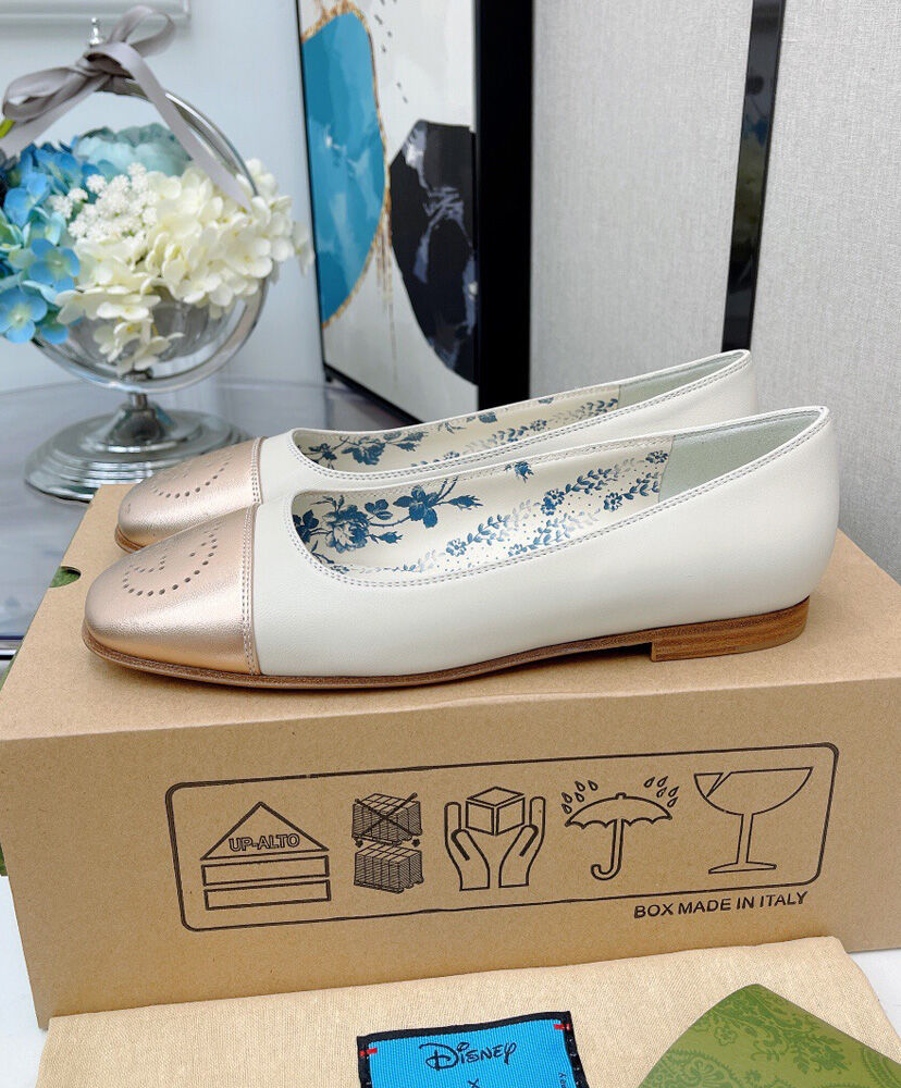 Gucci Women's Ballet Flat With Interlocking G AlimorLuxury