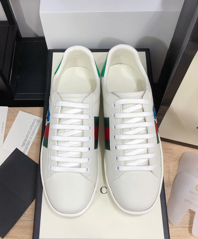 Gucci x Disney Unisex Donald Duck Ace sneaker White - Image 2