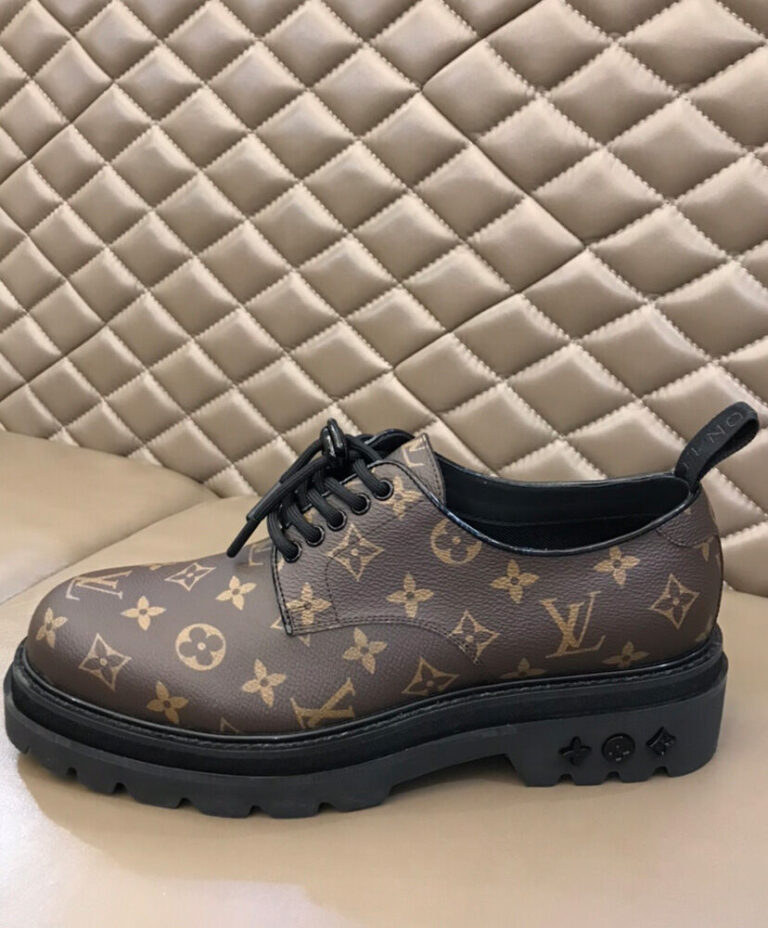 Louis Vuitton Men’s Lvxnba Lv Bold Derby Brown - Replica Bags and Shoes ...
