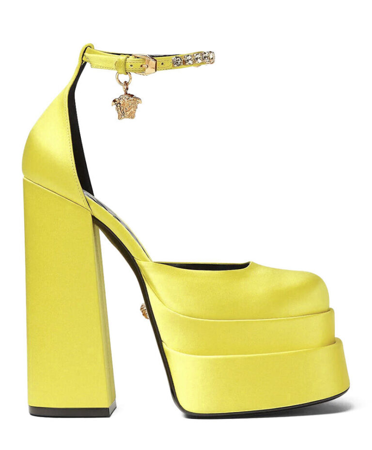 Versace Women's Medusa Aevitas Platform Pumps - AlimorLuxury