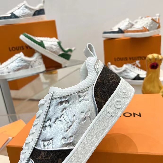 Louis Vuitton Trainer Men Shoes Black - Image 5