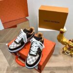 Nike Air Force 1 Low Louis Vuitton Monogram Brown Damier Azur