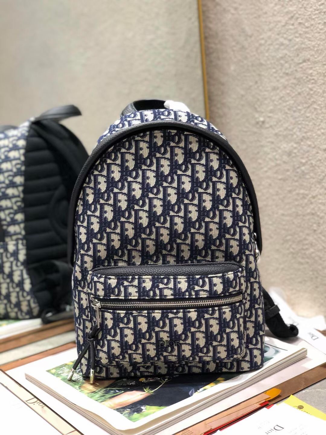 Christian Dior Backpack Blue