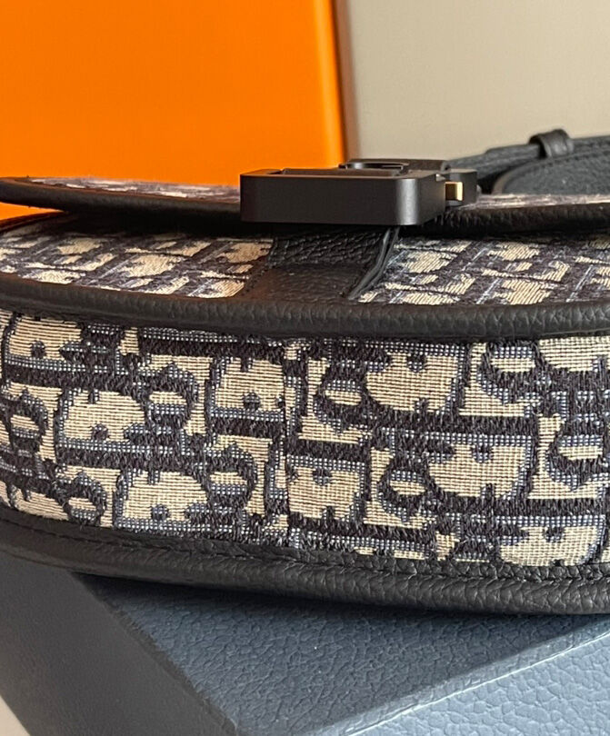 Christian Dior Gallop Messenger Bag Dark Blue AlimorLuxury