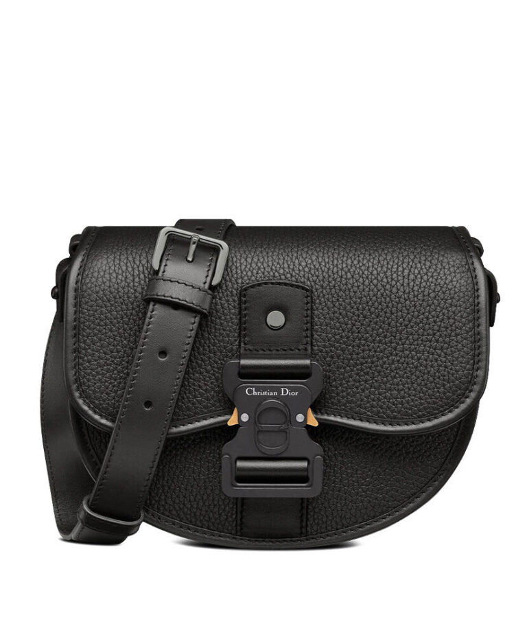 Christian Dior Gallop Messenger Bag Black AlimorLuxury