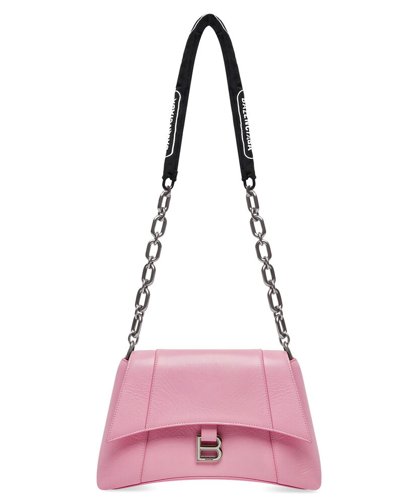 Balenciaga Downtown Small Shoulder Bag With Chain - Replica Bags and ...
