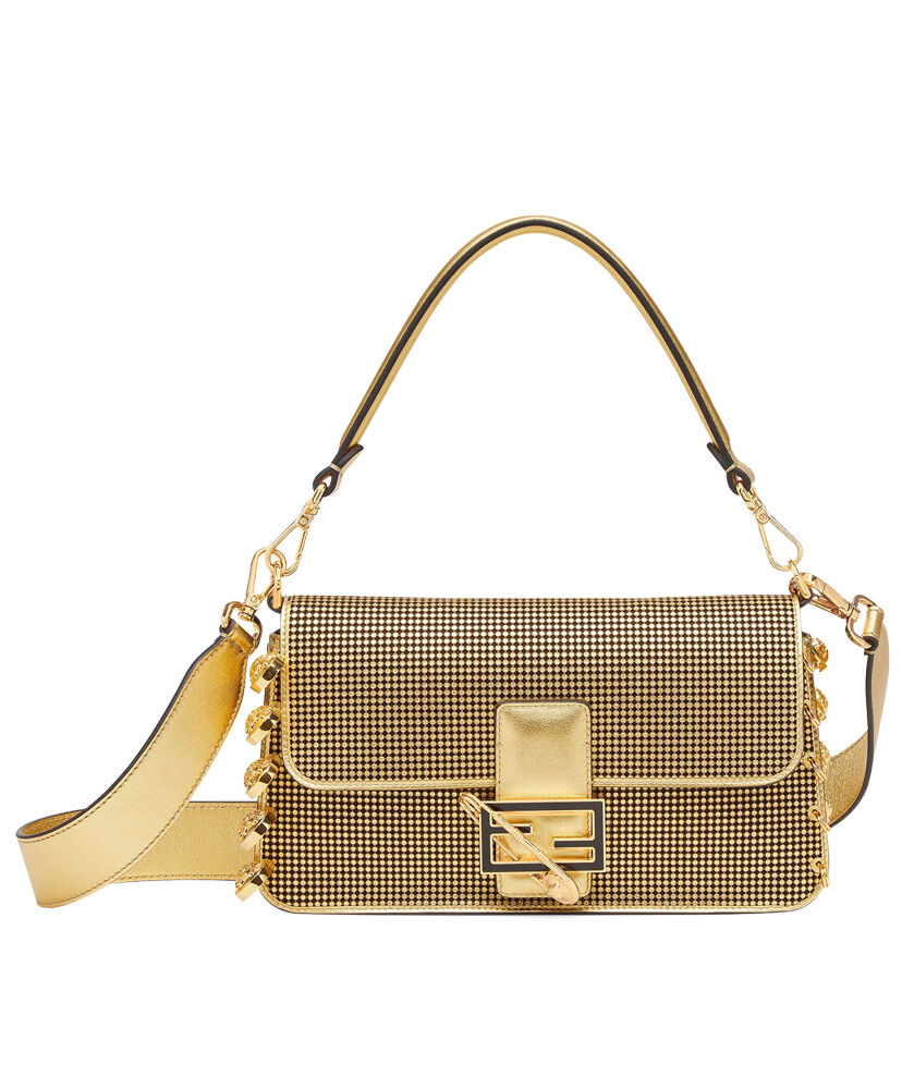 Fendi Baguette Brooch 8BR801 Golden - Replica Bags and Shoes online ...