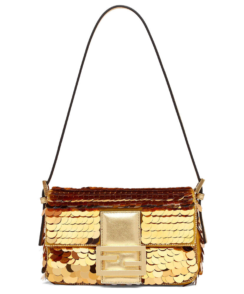 Fendi Mini Baguette 1997 8BS049 Golden - Replica Bags and Shoes online ...