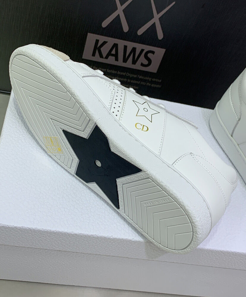 Christian Dior Unisex Star Sneaker Cream - Image 11