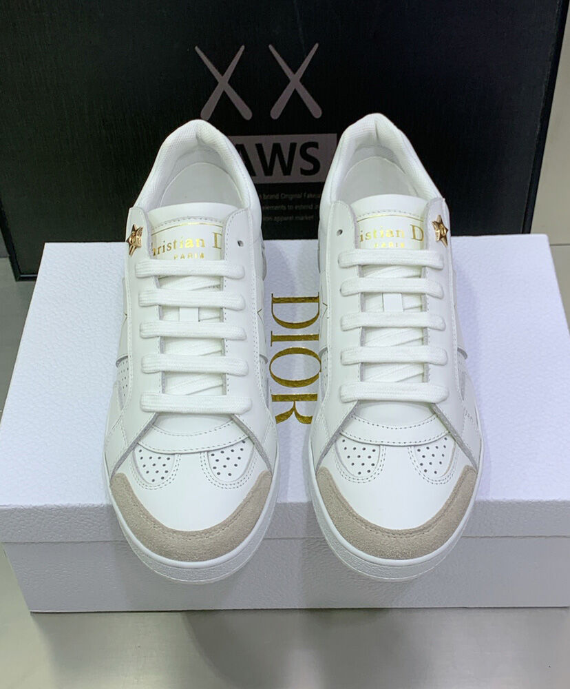 Christian Dior Unisex Star Sneaker Cream - Image 3