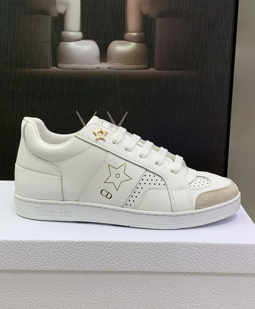 Christian Dior Unisex Star Sneaker Cream - Image 5