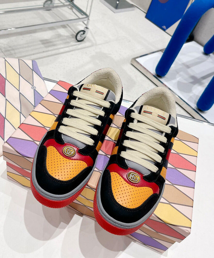 Gucci Unisex Lovelight Screener Sneaker - Image 3