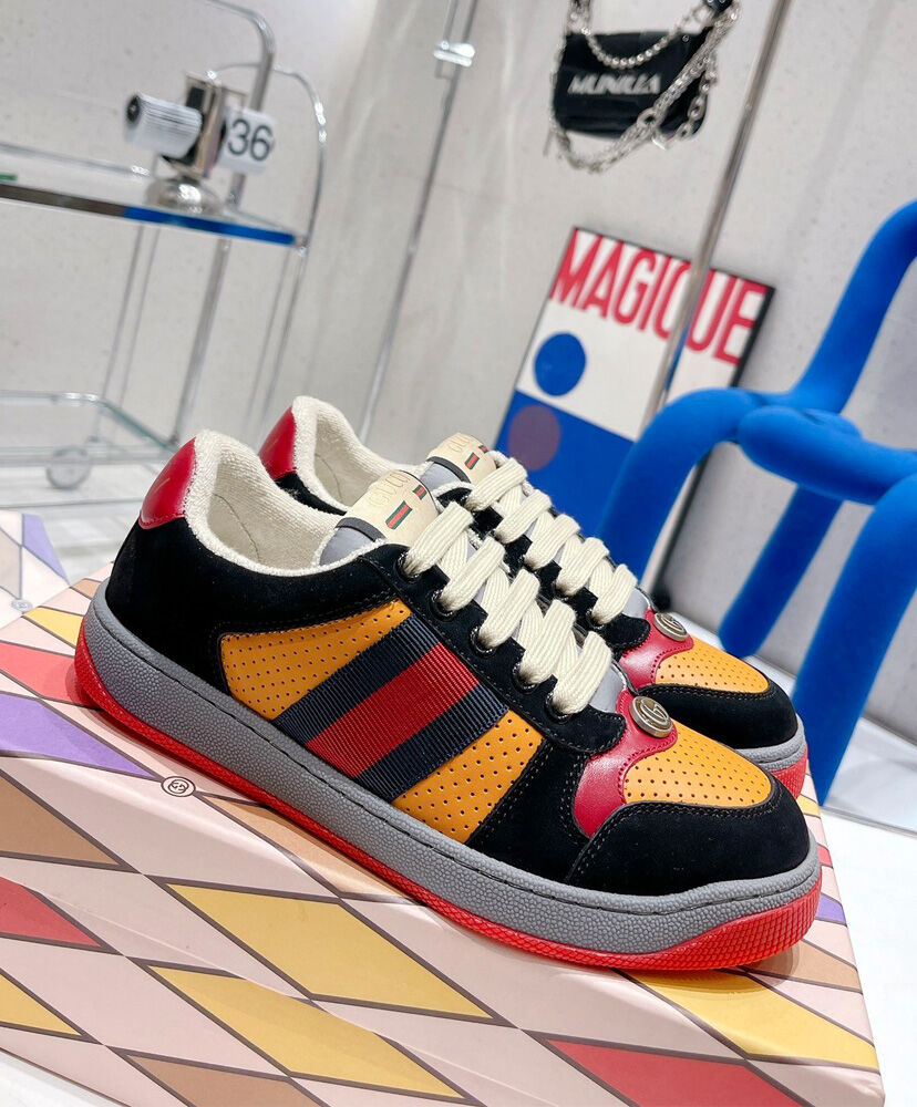 Gucci Unisex Lovelight Screener Sneaker - Image 5