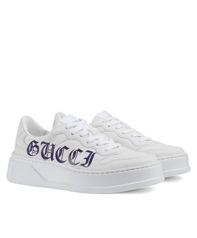 Gucci Unisex Floral 'Soave' Sneaker - Image 2