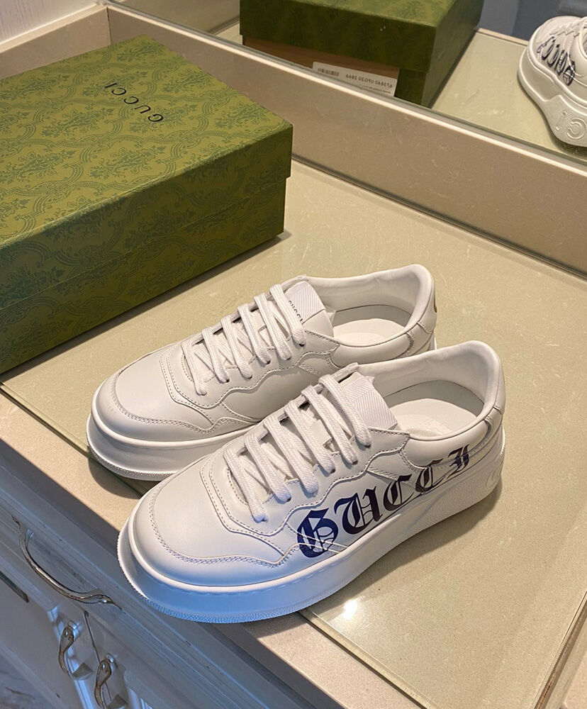 Gucci Unisex Floral 'Soave' Sneaker - Image 5