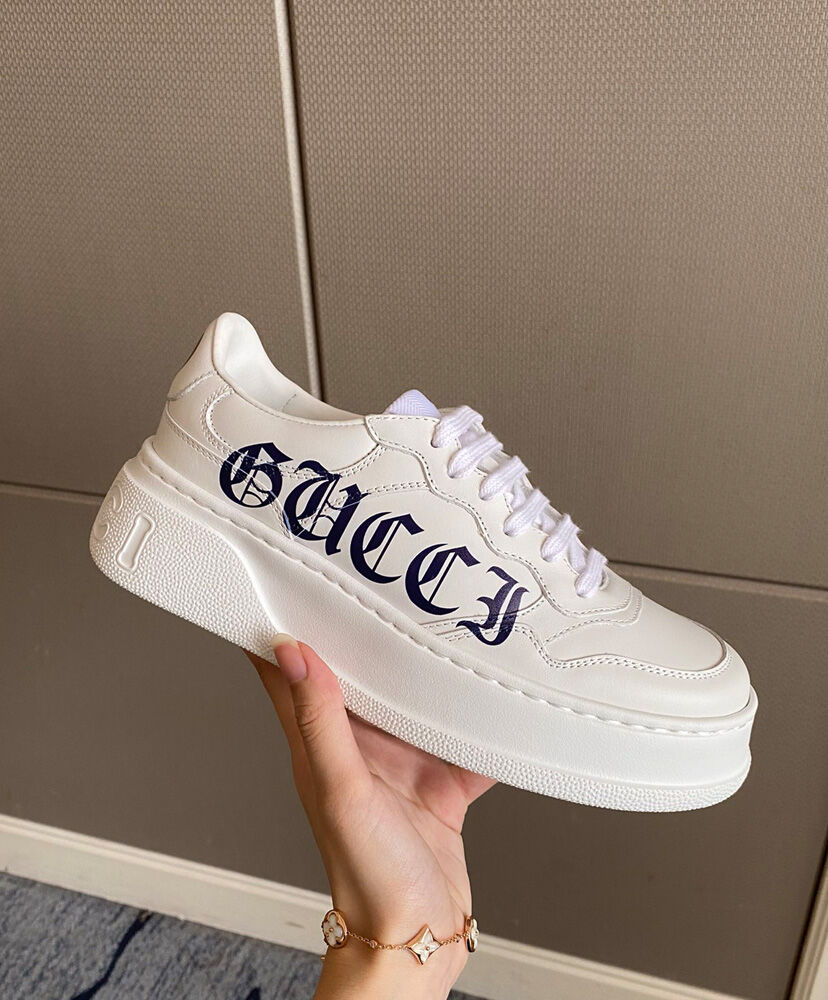 Gucci Unisex Floral 'Soave' Sneaker - Image 6