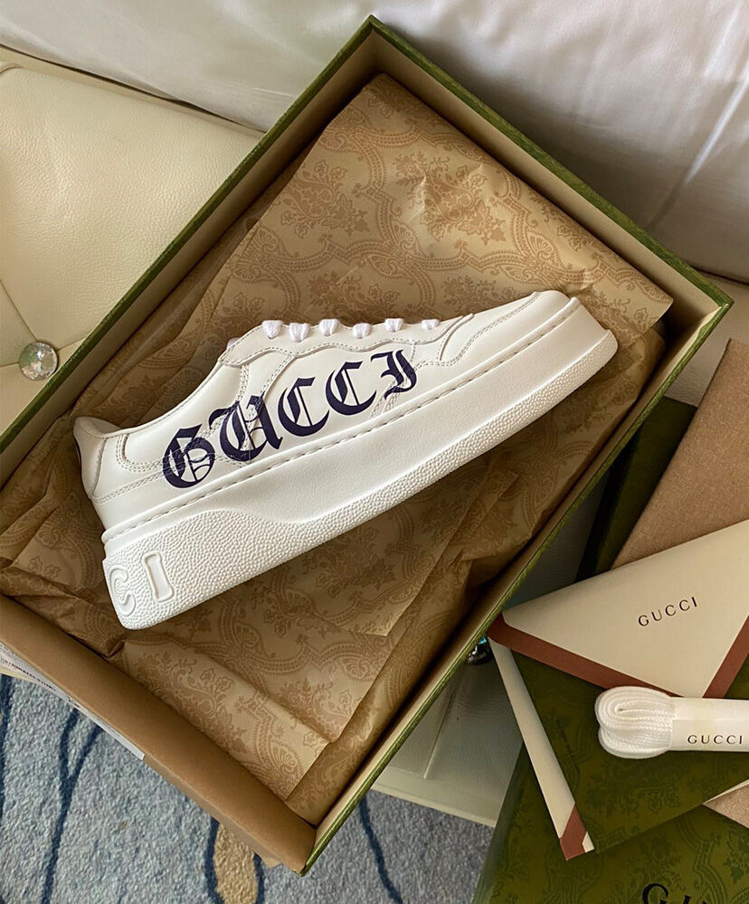 Gucci Unisex Floral 'Soave' Sneaker - Image 7