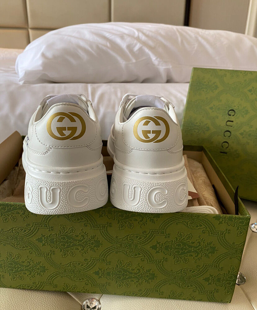 Gucci Unisex Floral 'Soave' Sneaker - Image 8