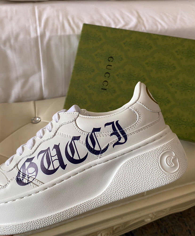 Gucci Unisex Floral 'Soave' Sneaker - Image 9