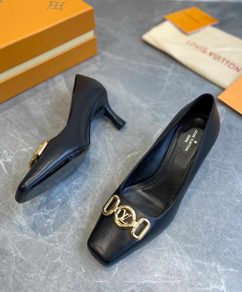 Louis Vuitton Women’s Rotary Pumps Black - Replica Bags and Shoes ...