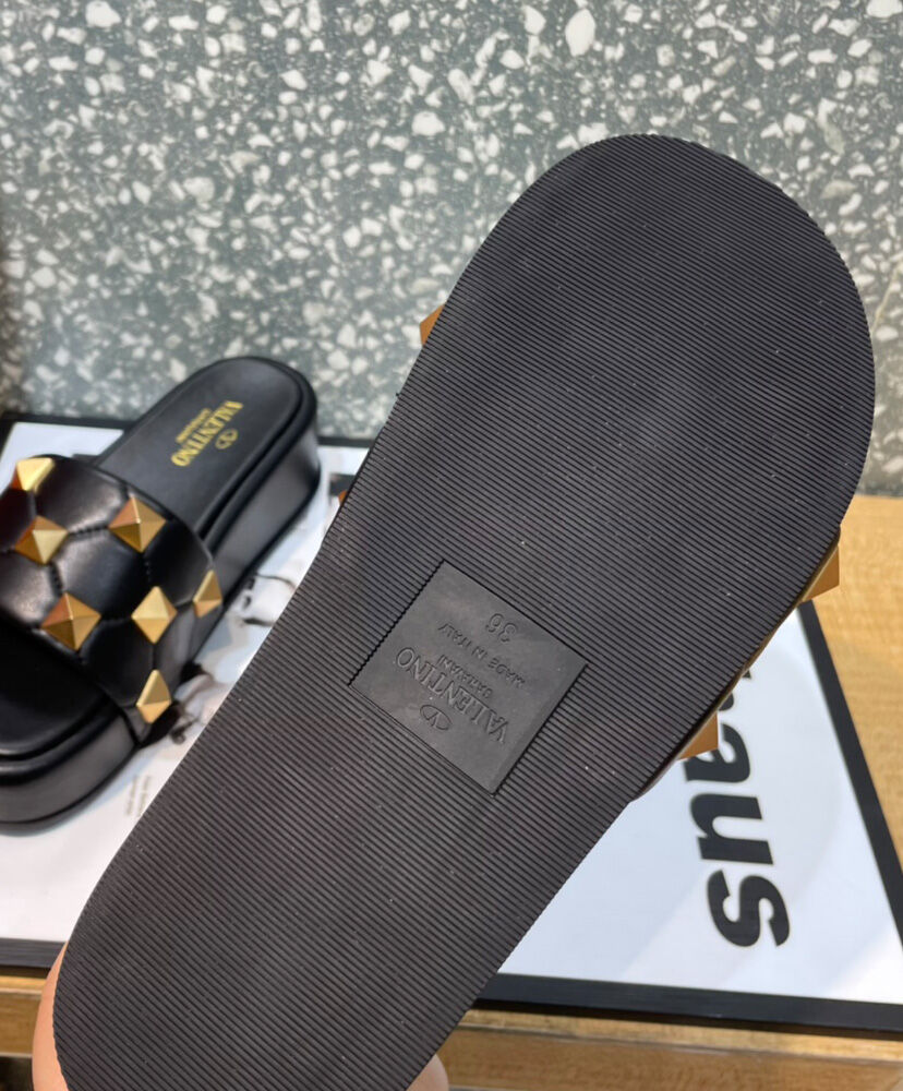 valentino roman stud flatform