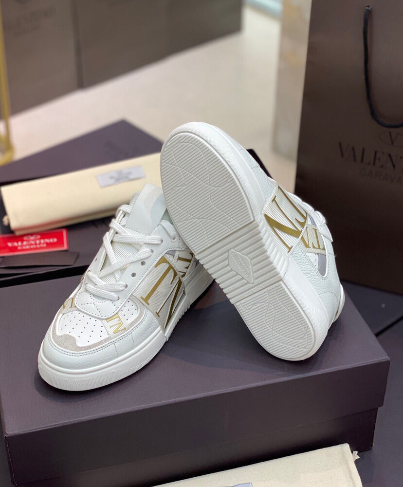 Valentino Unisex Calfskin Vl7n Sneaker With Bands - Image 11