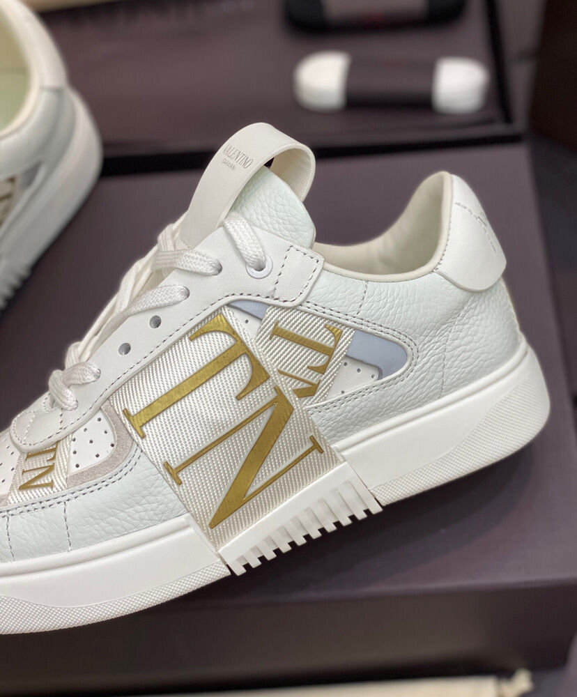 Valentino Unisex Calfskin Vl7n Sneaker With Bands - Image 9