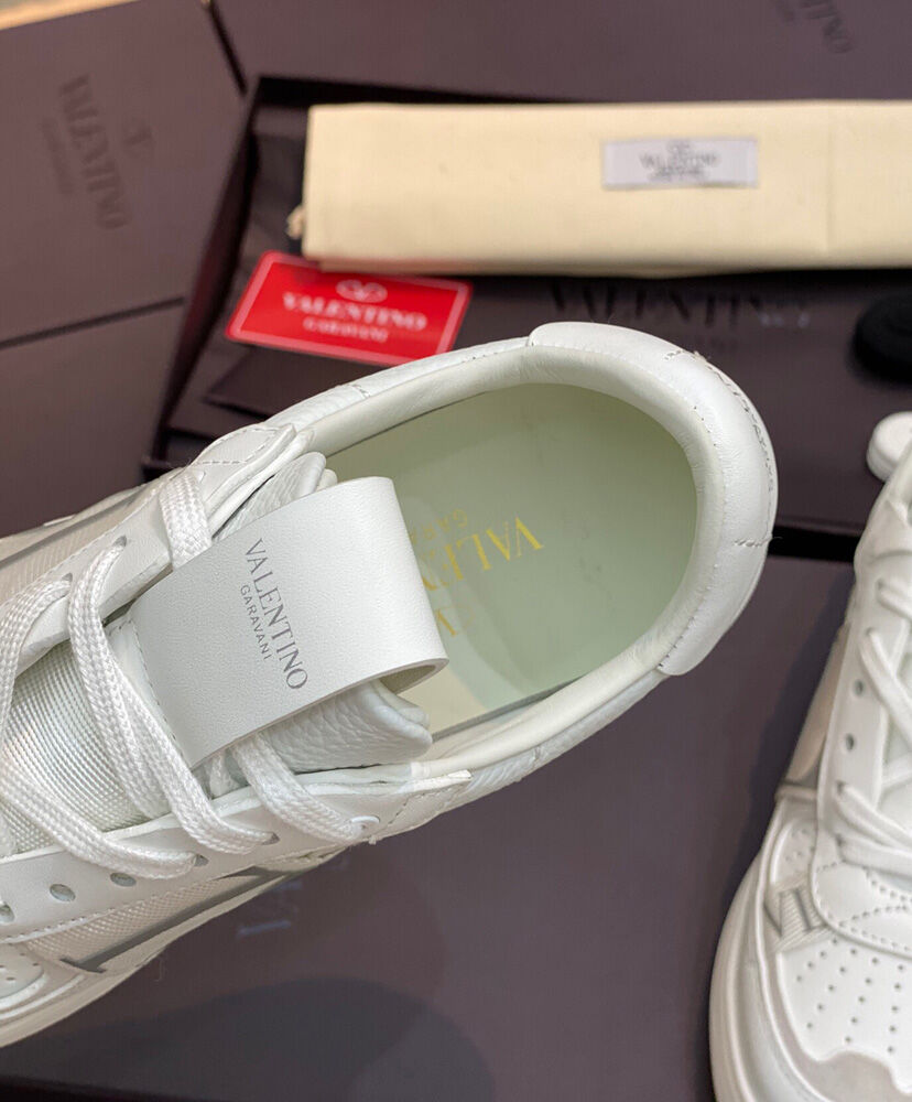 Valentino Unisex Calfskin Vl7n Sneaker With Bands - Image 11