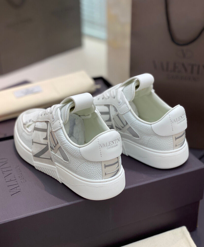 calfskin vl7n sneaker with bands