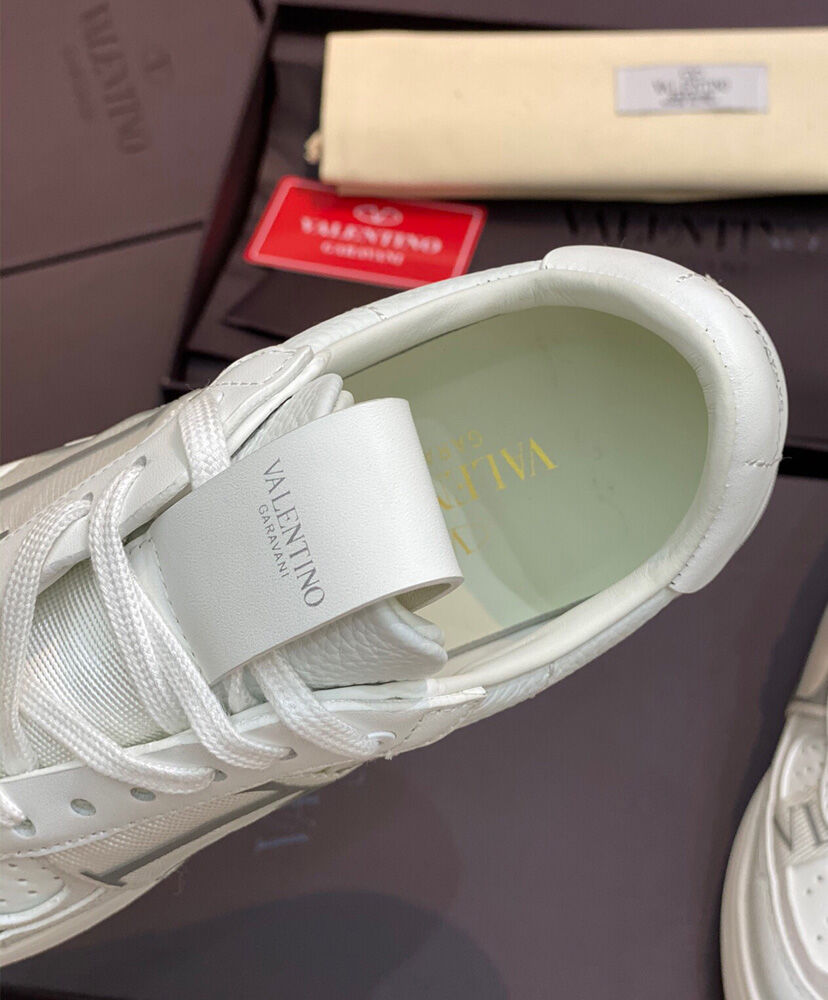 Valentino Unisex Calfskin Vl7n Sneaker With Bands - Image 10